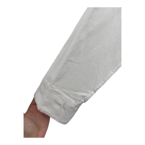 Anne Klein jacket short length wear to work linen white size 1X - Picture 2 of 4